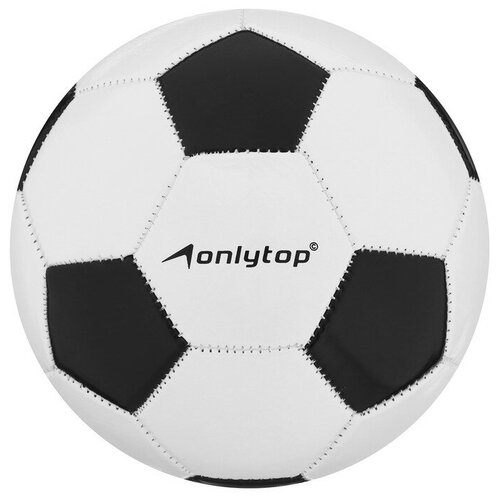 фото Мяч футбольный classic, пвх, машинная сшивка, 32 панели, размер 3, 170 г onlytop