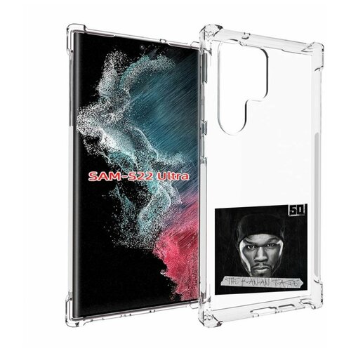 Чехол MyPads 50 Cent - The Kanan Tape для Samsung Galaxy S23 Ultra задняя-панель-накладка-бампер