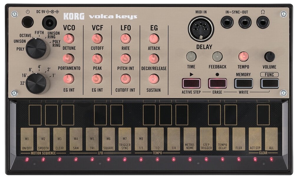 Аналоговый синтезатор KORG VOLCA KEYS