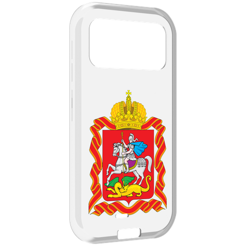 Чехол MyPads герб-московская-область для Oukitel F150 H2022 задняя-панель-накладка-бампер