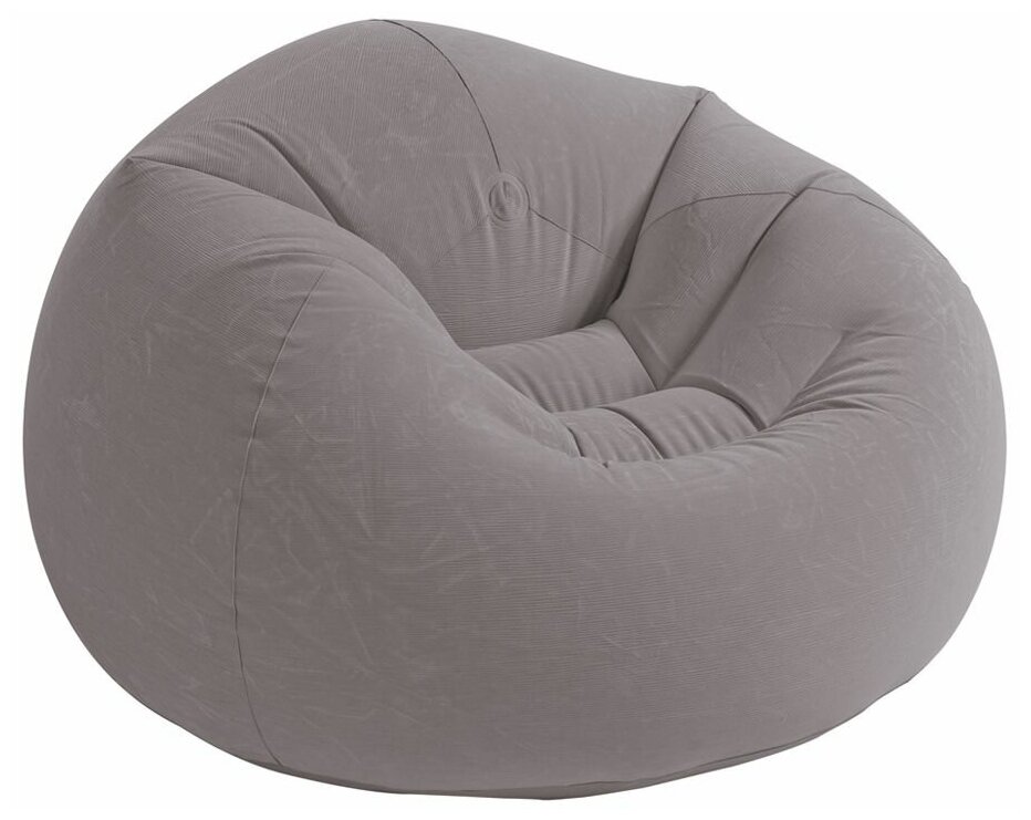 Надувное кресло Intex Beanless Bag Chair, 107х104х69 см.