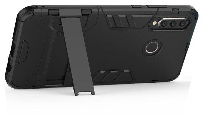 Противоударный чехол Transformer-2 с функцией подставки для Huawei P30 lite / Honor 20s / Honor 20 Lite / Nova 4e черный