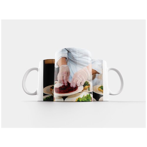 фото Кружка "повара, приготовление еды, еда" 320 мл lotsprints