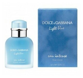 Парфюмерная вода Dolce And Gabbana мужская Light Blue Eau Intense Pour Homme 50 мл