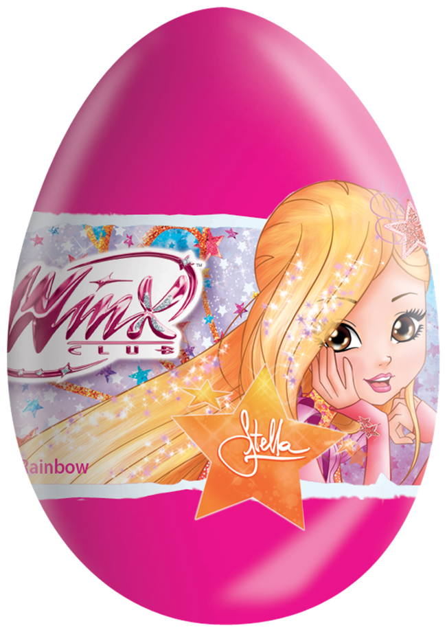 Яйцо с игрушкой Zaini Winx из молочного шоколада