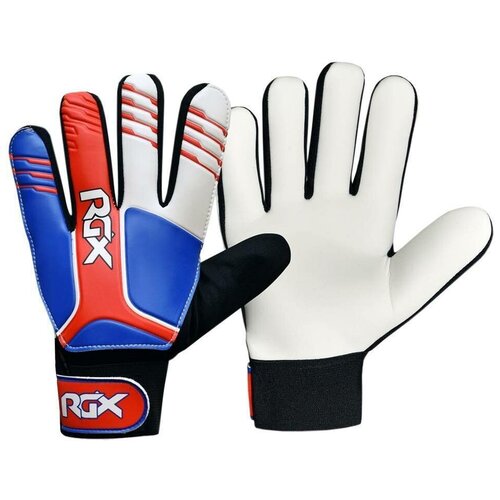 фото Перчатки вратаря rgx-gfb06 white/red/blue (m)