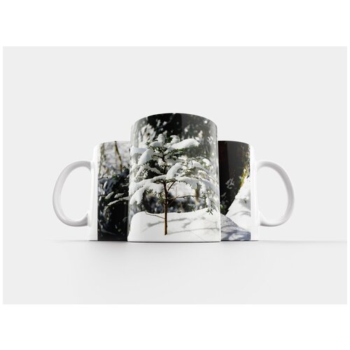 фото Кружка "собака, зима, снег" 320 мл lotsprints