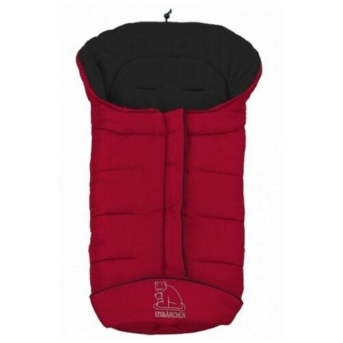 Конверт Heitmann Felle в коляску, красный-черный