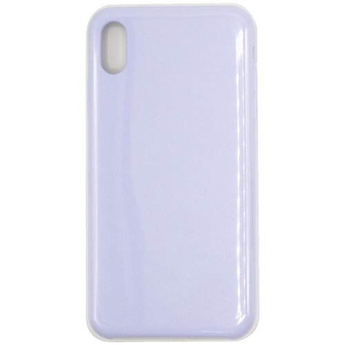 фото Чехол для iphone xs max (силиконовый) фиолетовый anycase
