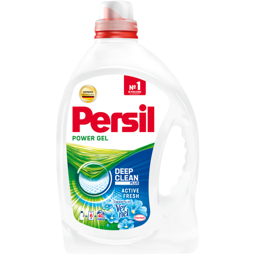 фото Гель для стирки persil свежесть от vernel complete solution, 2.6 л, бутылка