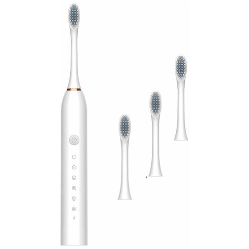 Электрическая Зубная щетка с насадками 4 насадки 64500₽