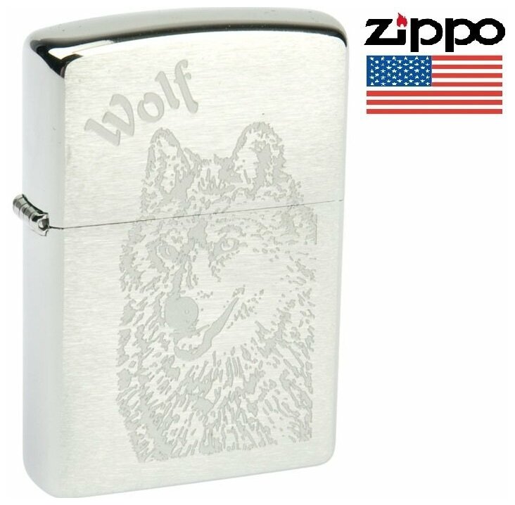 Zippo Зажигалка Zippo 200 Wolf