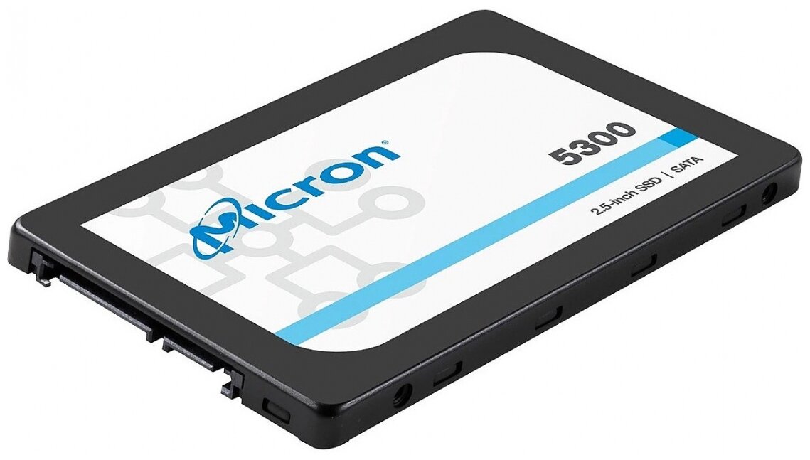 Твердотельный накопитель Micron 5300 PRO 3.8 ТБ SATA MTFDDAK3T8TDS-1AW1ZABYY Crucial - фото №2