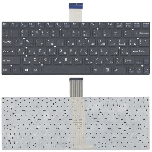 Клавиатура для ноутбука Sony Vaio SVT11 черная 2343₽