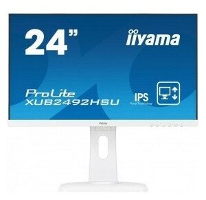 LCD IIYAMA 238 XUB2492HSU-W1 белый IPS LED 1920x1080 5ms 169 10001 250cd 178гр178гр D-Sub DisplayPort HDMI 2x2W 22978₽