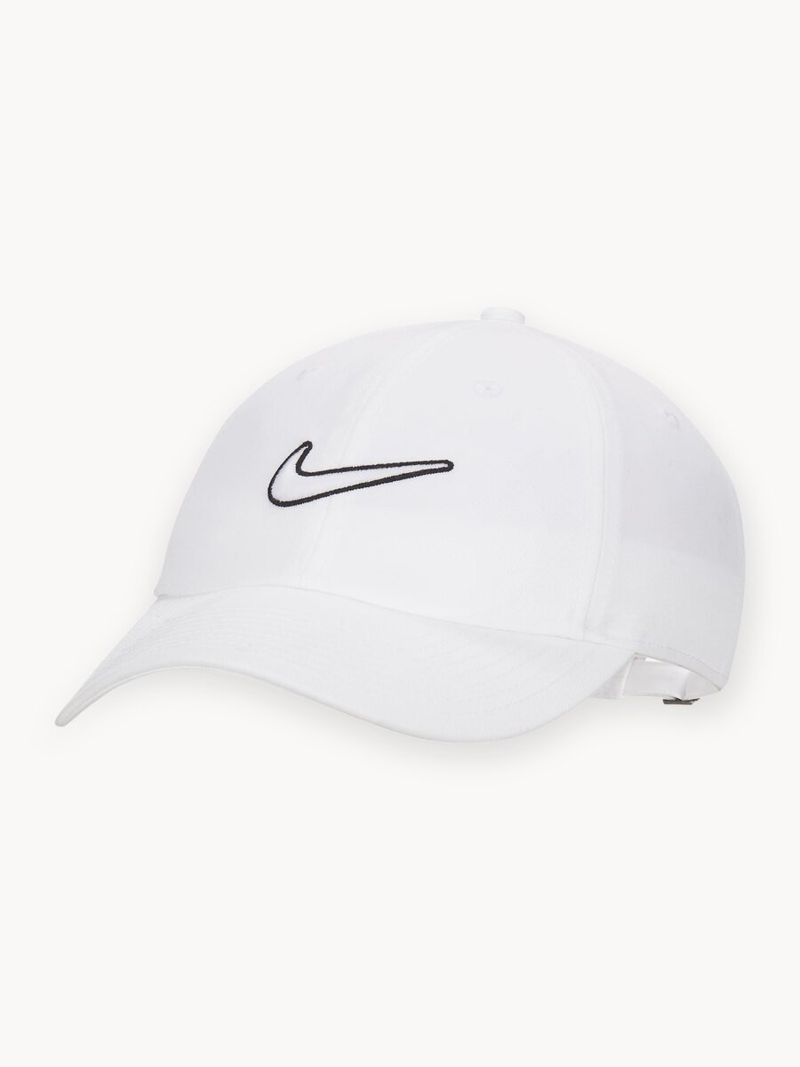 Кепка NIKE Club Swoosh для взрослых и детей, размер L-XL, белый