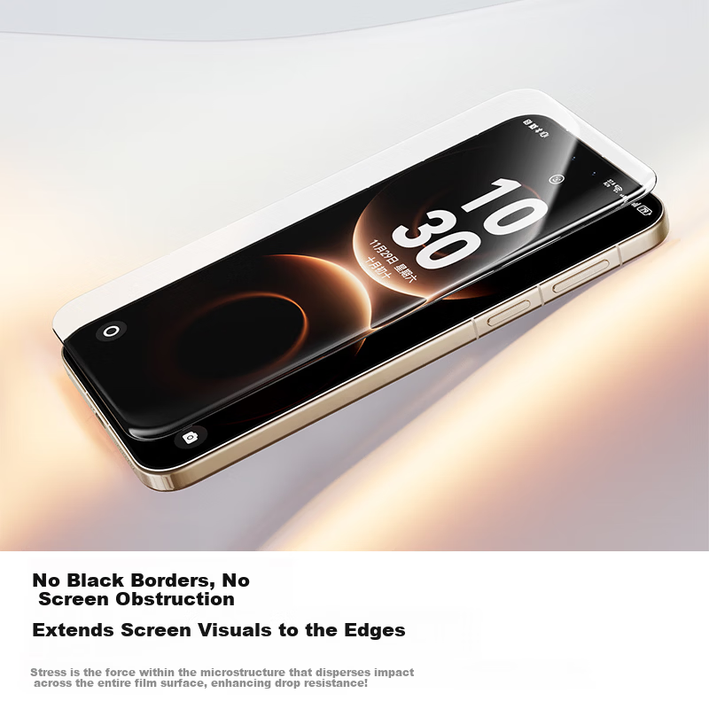 Torras Boundless Film 2 шт для Huawei Mate 80 Pro Max стеклянная защитная пленка без черных краев анти-отпечатки