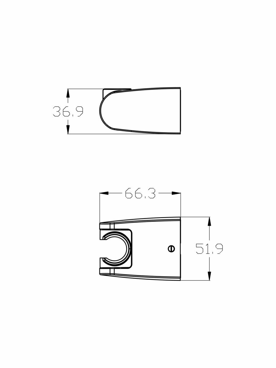 Крепление настенное Lemark LM8083BL поворотное для лейки, черный - фотография № 4