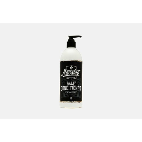 Бальзам для головы и бороды Maestro balm conditioner for hair and beard