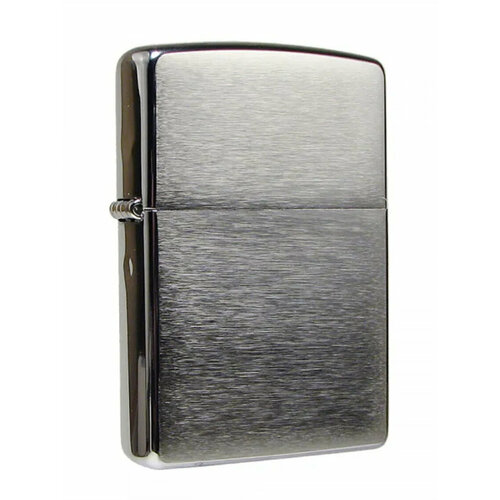 Зажигалка Zippo 200 бензиновая Reg Brush Fin Chrome зажигалка zippo 200 бензиновая reg brush fin chrome