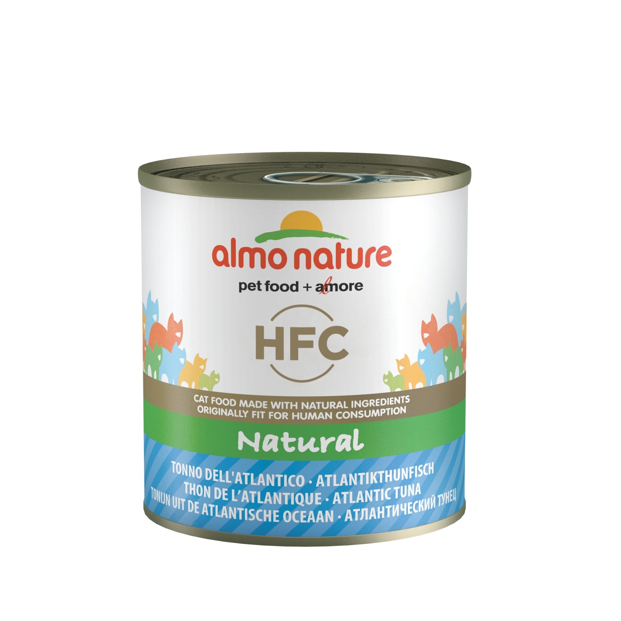 ALMO NATURE CAT CLASSIC HFC для взрослых кошек с атлантическим тунцом (280 гр х 12 шт) - фотография № 9