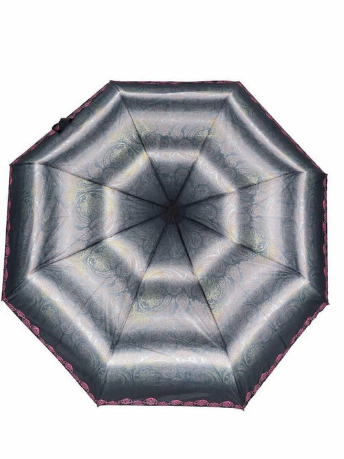 Мини-зонт Rain-Proof, полуавтомат, 3 сложения, купол 100 см, 8 спиц, система «антиветер», мультиколор