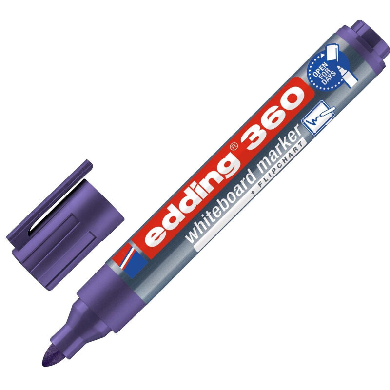 Маркер для досок EDDING 360/8 фиолетовый 1,5-3 мм