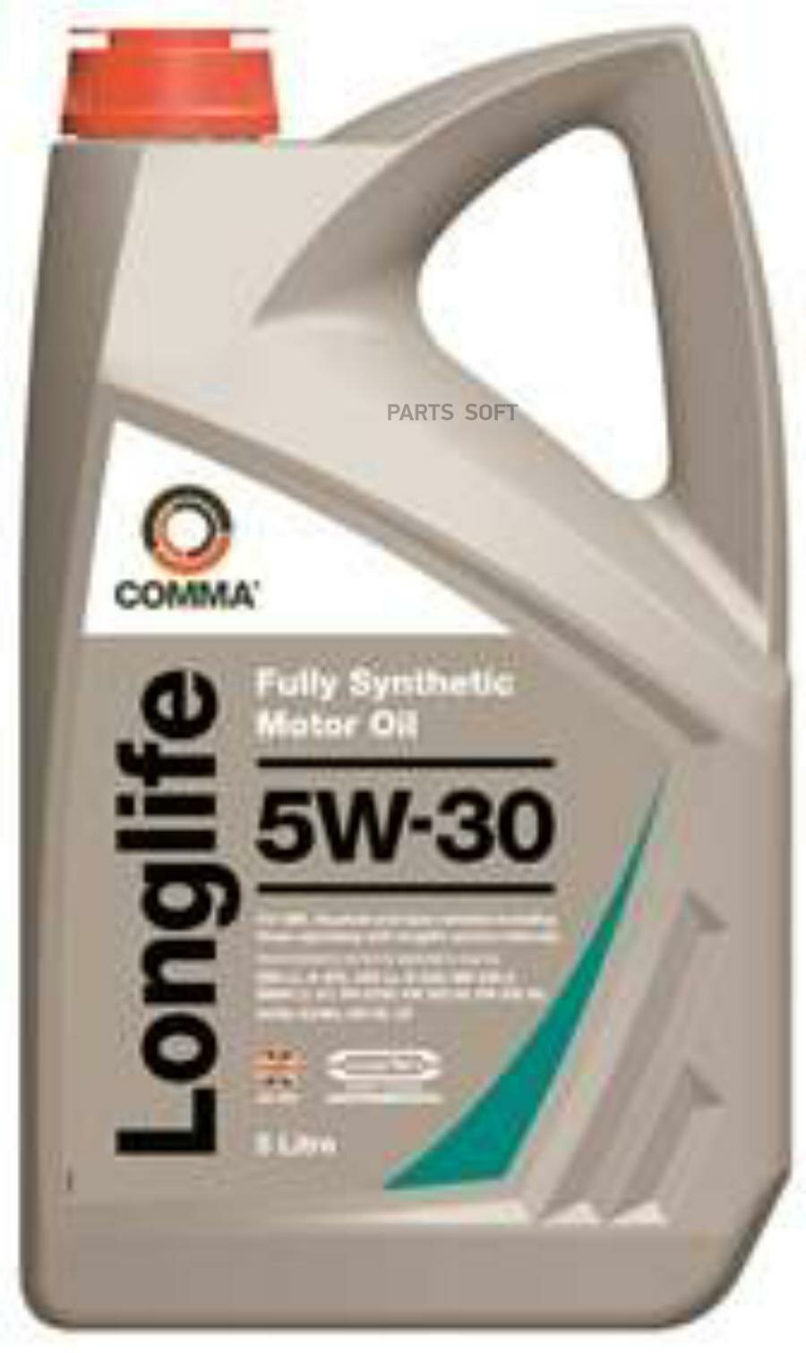 COMMA Long Life 5W30, 4л, AP от официального дистрибьютора, производитель - COMMA, артикул GML4L
