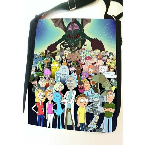 фото Сумка мессенджер , черный mewni-shop