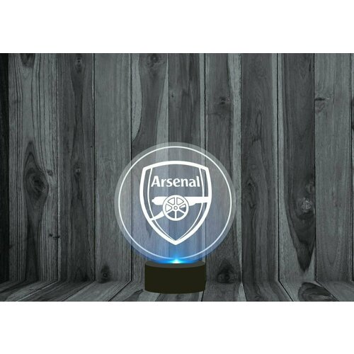3D светильник, ночник Арсенал, Arsenal №2