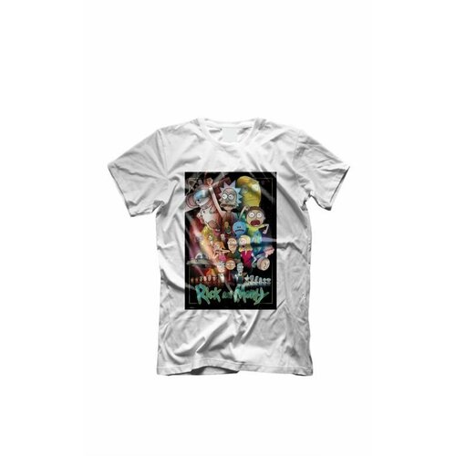 фото Футболка, размер 50, мультиколор mewni-shop