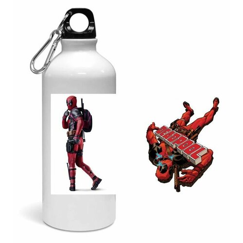 Спортивная бутылка Дэдпул, Deadpool №3