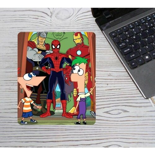 Коврик для мышки Финес и Ферб, Phineas and Ferb №8