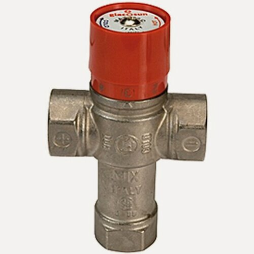 Изображение товара Хромированный термостатический клапан Giacomini для сантехнических систем 1"