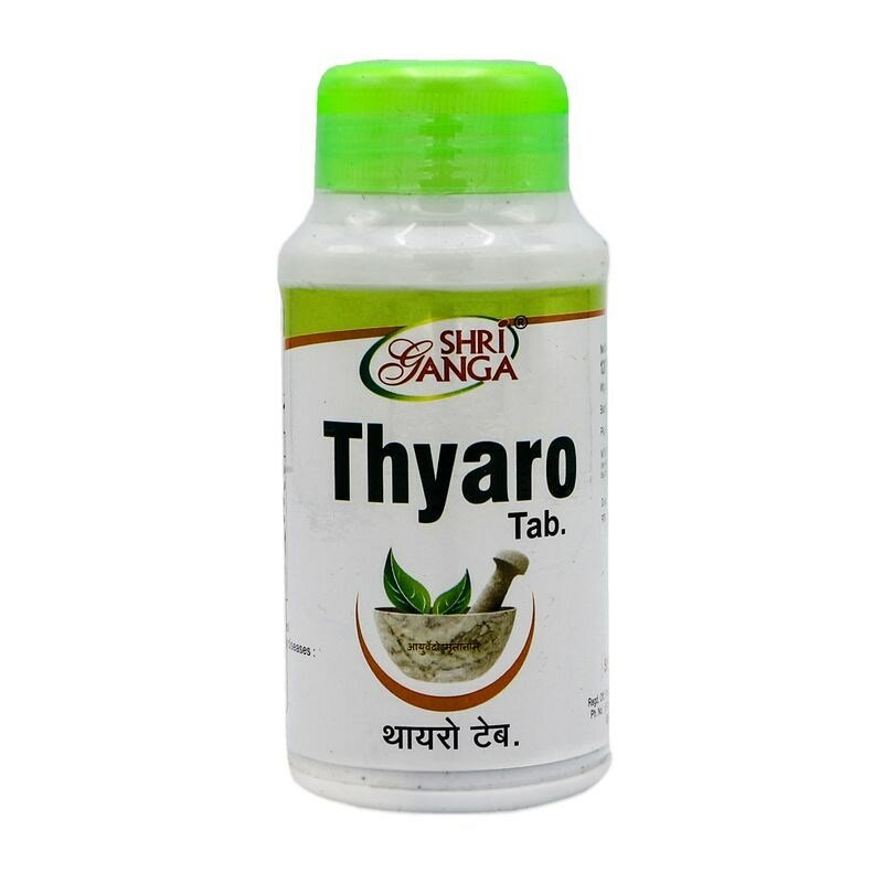Изображение Тьяро - для щитовидной железы, Thyaro, Shri Ganga, 120 таблеток
