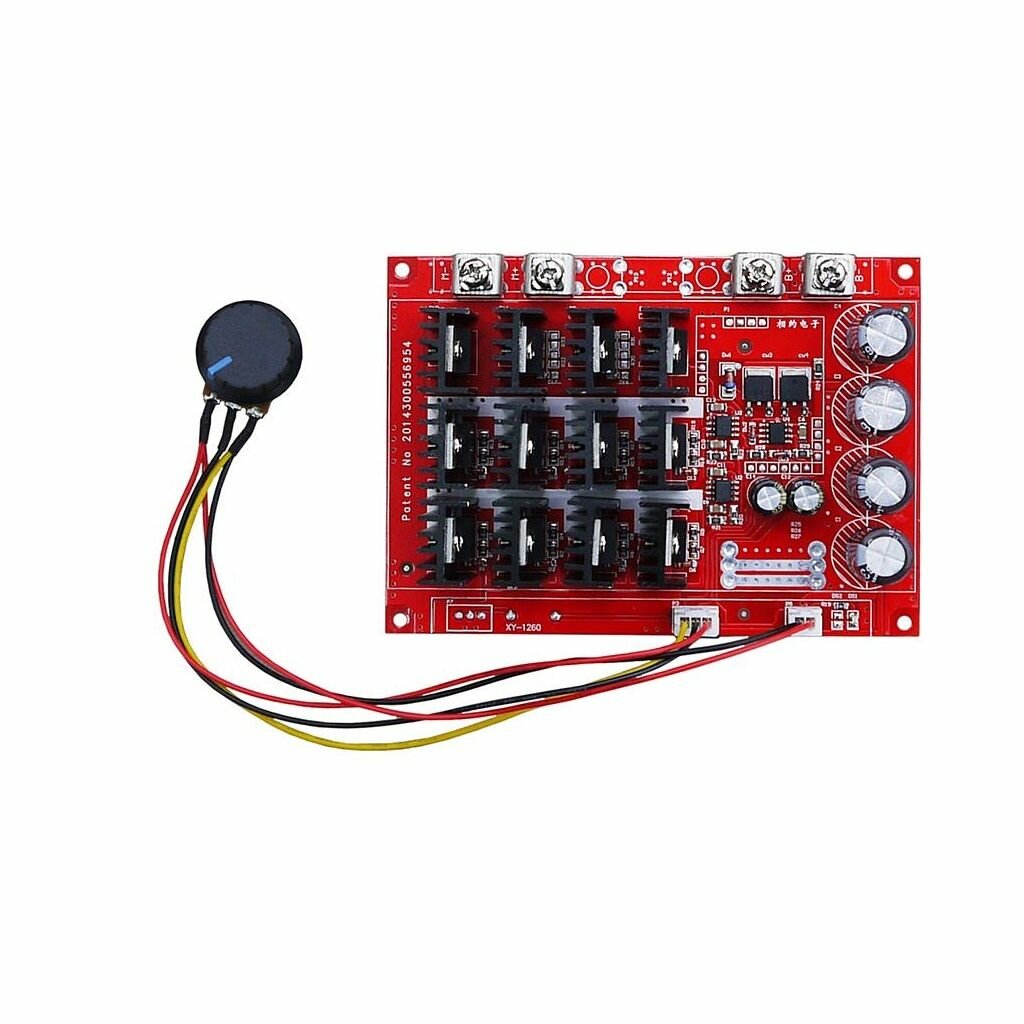 ШИМ контроллер двигателя 12V/24V/48V 60A 3KW