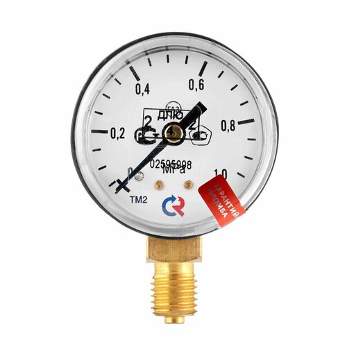 Манометр с поверкой 10 МПа углекислый газ 629₽
