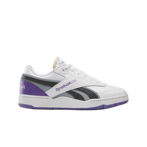 фото Кеды reebok bb 4000 ii pt w, полнота f (eu)/ на среднюю стопу, размер 6,5 us, фиолетовый, белый, серый