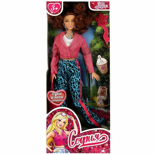 Кукла 29 см. стильная София карапуз 66001-C59-S-BB