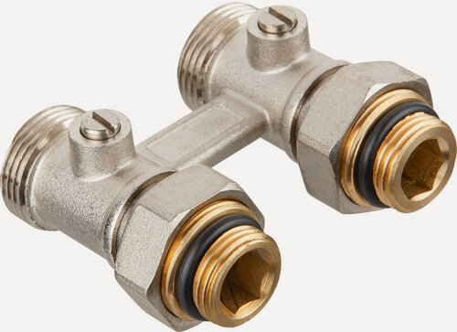 Изображение товара Узел нижнего подключения радиатора 3/4", прямой наружная резьба AV ENGINEERING (AVE289003)