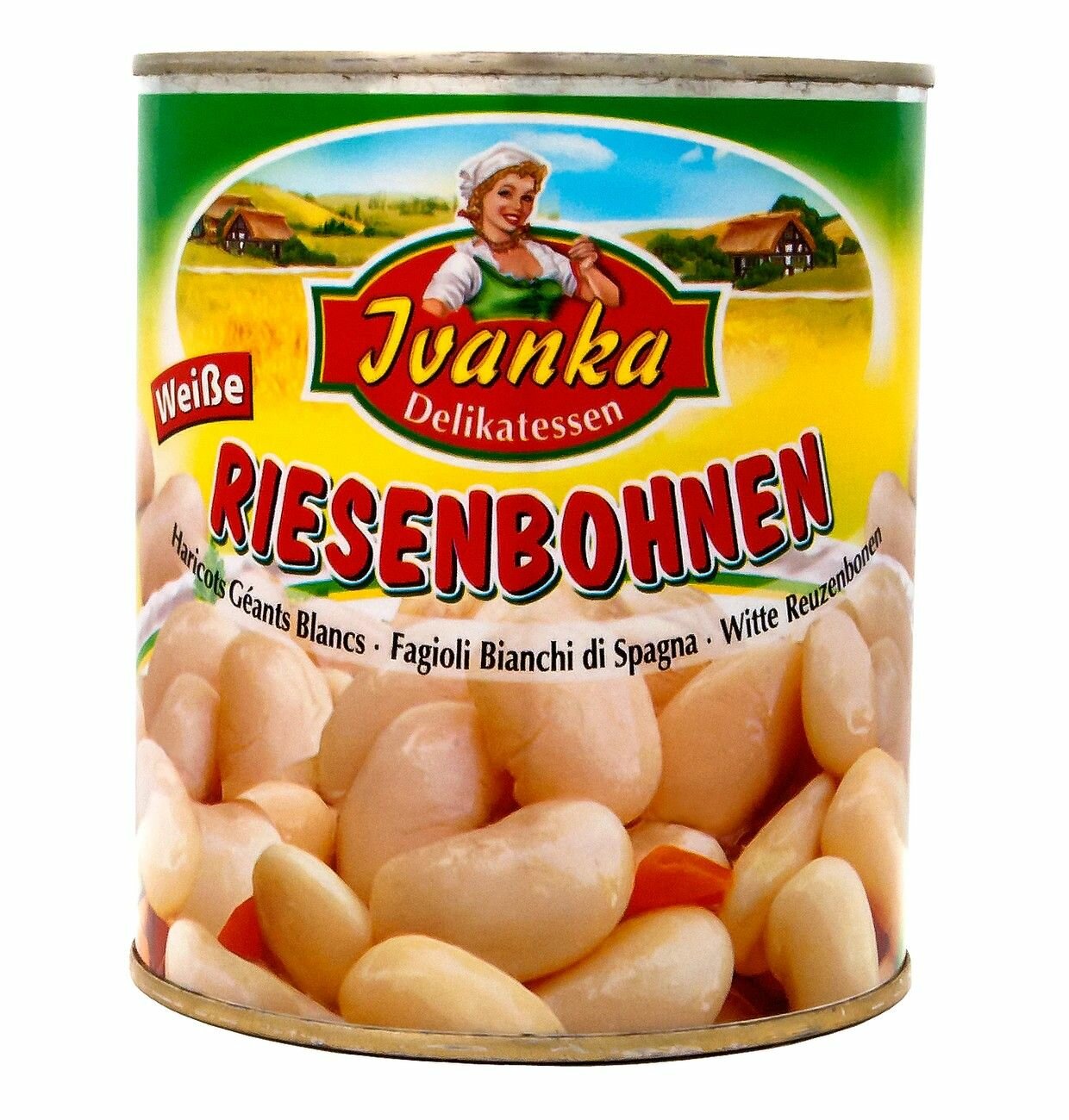 Фасоль белая гигантская Ivanka, 800г