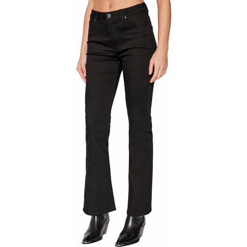 фото Джинсы клеш lee women breese jeans, размер 29/33, черный
