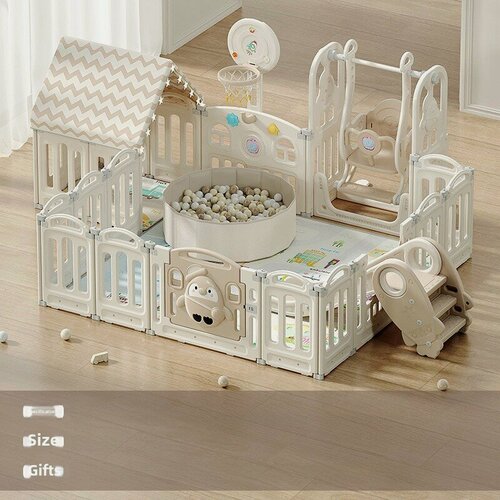 Изображение товара Игра Young Beichen Toys "Комбинированный забор", с пингвинами, для детей 3-6 лет