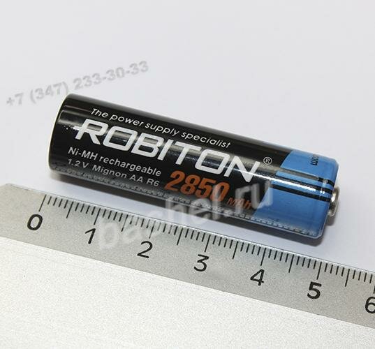 Аккумулятор ROBITON 2850MHAA (R6, AA, 316) 2850 мА·ч, ROBITON