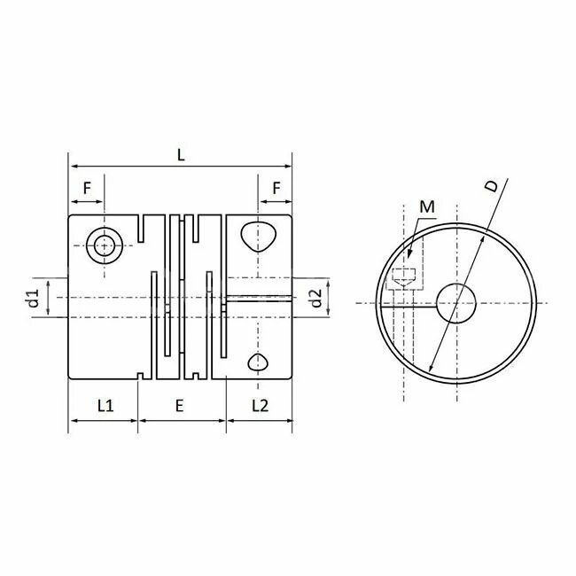 Муфта соединительная FC32-P2 — фото 1