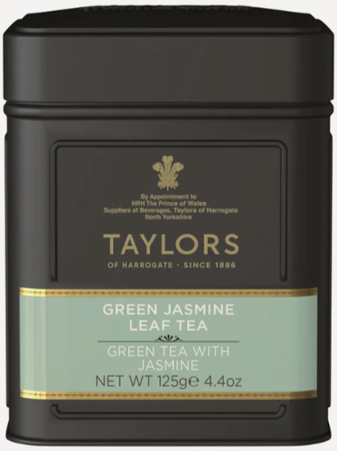 Изображение товара Чай TAYLORS зеленый листовой с цветками жасмина /жесть/ 125г
