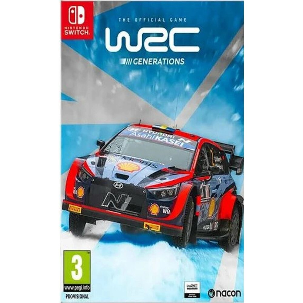 Игра WRC Generations (Nintendo Switch, русская версия) KT Games Картридж 3+