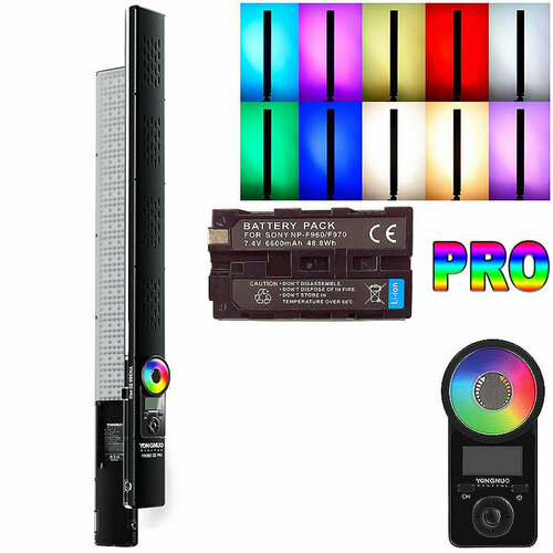 Видеосвет Yongnuo YN-360 III Pro RGB 5600K KIT4 АккумЗУ 20228₽