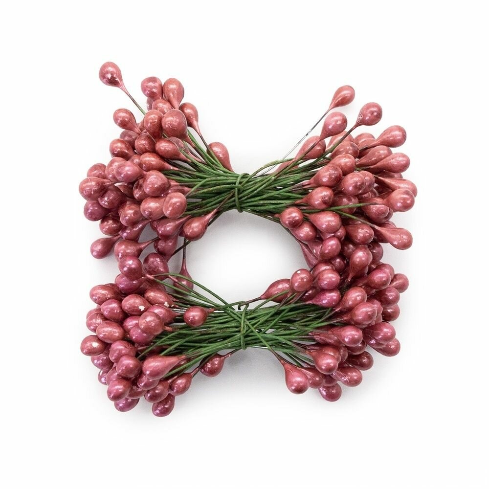 Тычинки на проволоке Astra&Craft 05х6 см 125 шт цвет коричневый (AR561)