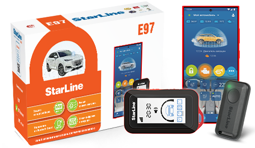 Автосигнализация E97 CAN FD GSM GPS